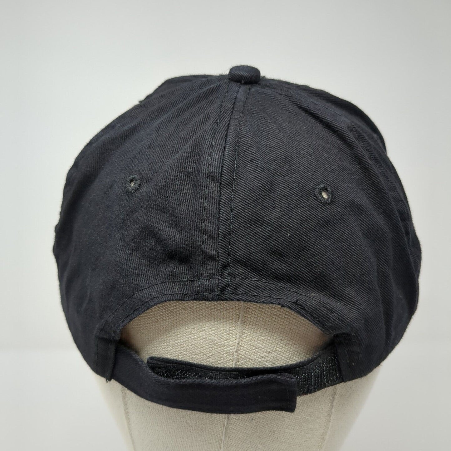 Car And Driver Strapback Hat Black One Size Adjustable Embroidered