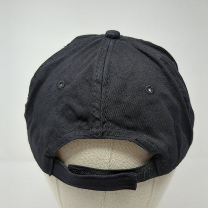Car And Driver Strapback Hat Black One Size Adjustable Embroidered