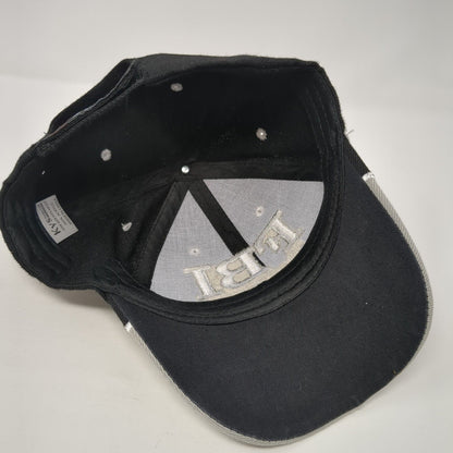 FBI Firm Believer In Jesus Strapback Hat Black OS Adjustable Embroidered KYS