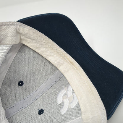 Ferguson Facilities Supply Strapback Trucker Hat Blue OS Adjustable Mesh Back