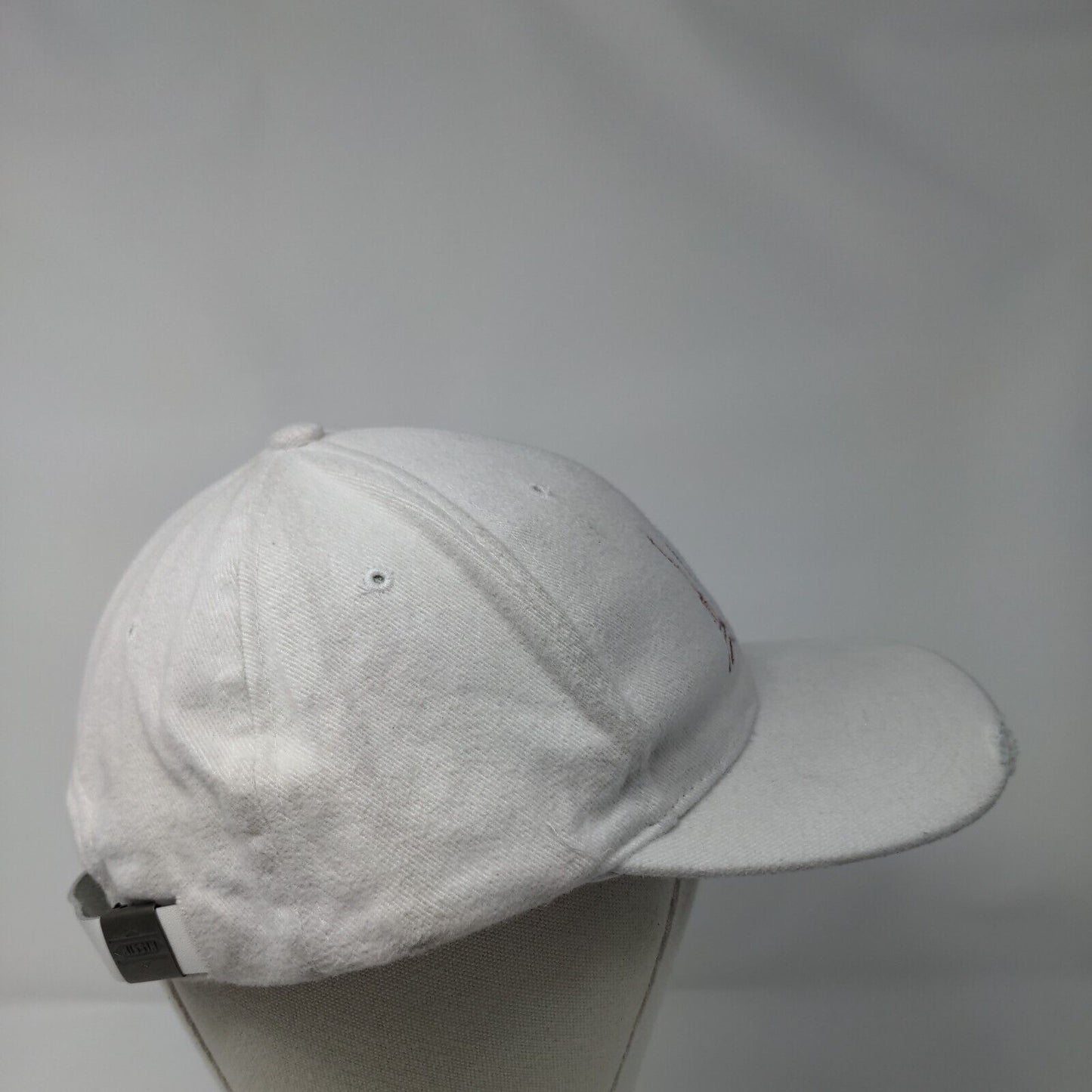 Paris Las Vegas Slideback Hat White One Size Embroidered Nissin