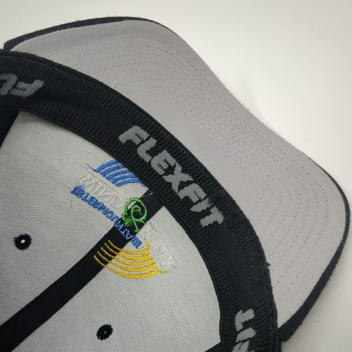 Flexfit Baseball Cap Black XL Intermountain Wind & Solar Logo Hat Embroidered