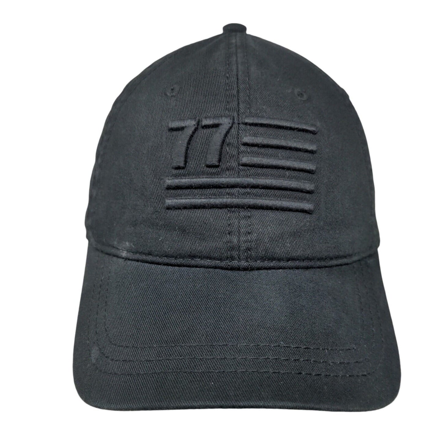 77 Flag Slideback Hat Black One Size 6 Panel American Eagle Outfitters