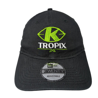 Tropix Slideback Hat Black One Size Adjustable Solid New Era 9Twenty