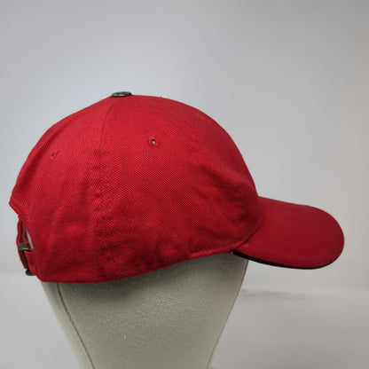 Bacardi Baseball Cap Red One Size Bat Logo Side Embroidery ESTD 1862 Hat