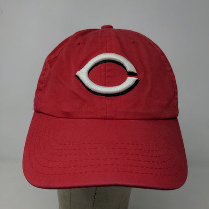 New Era Men's Slideback Hat Red Size OSFA Embroidered Chicago Cubs Logo