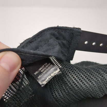 Valley Agronomics LLC Snapback Trucker Hat Black OSFA Mesh Back Solid