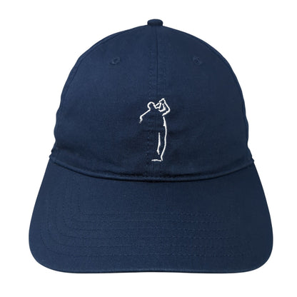 Callaway Slideback Baseball Cap Blue One Size Adjustable Embroidered 6 Panel