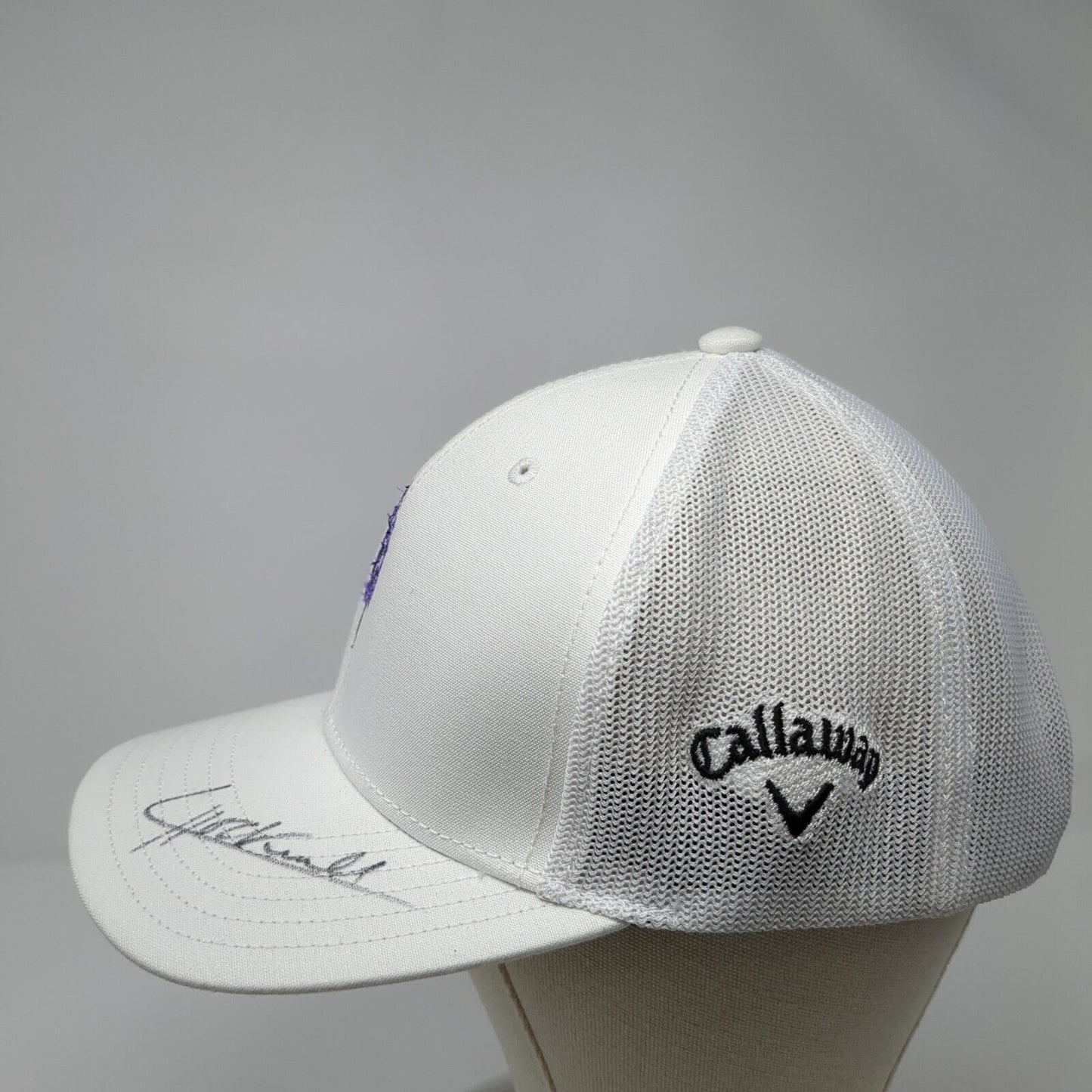 Callaway Team Hocknull 2022 WMPO Snapback Trucker Hat White OS Mesh Back XSpann