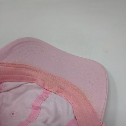 Whatever Slideback Hat Pink One Size Adjustable Embroidered 6 Panel