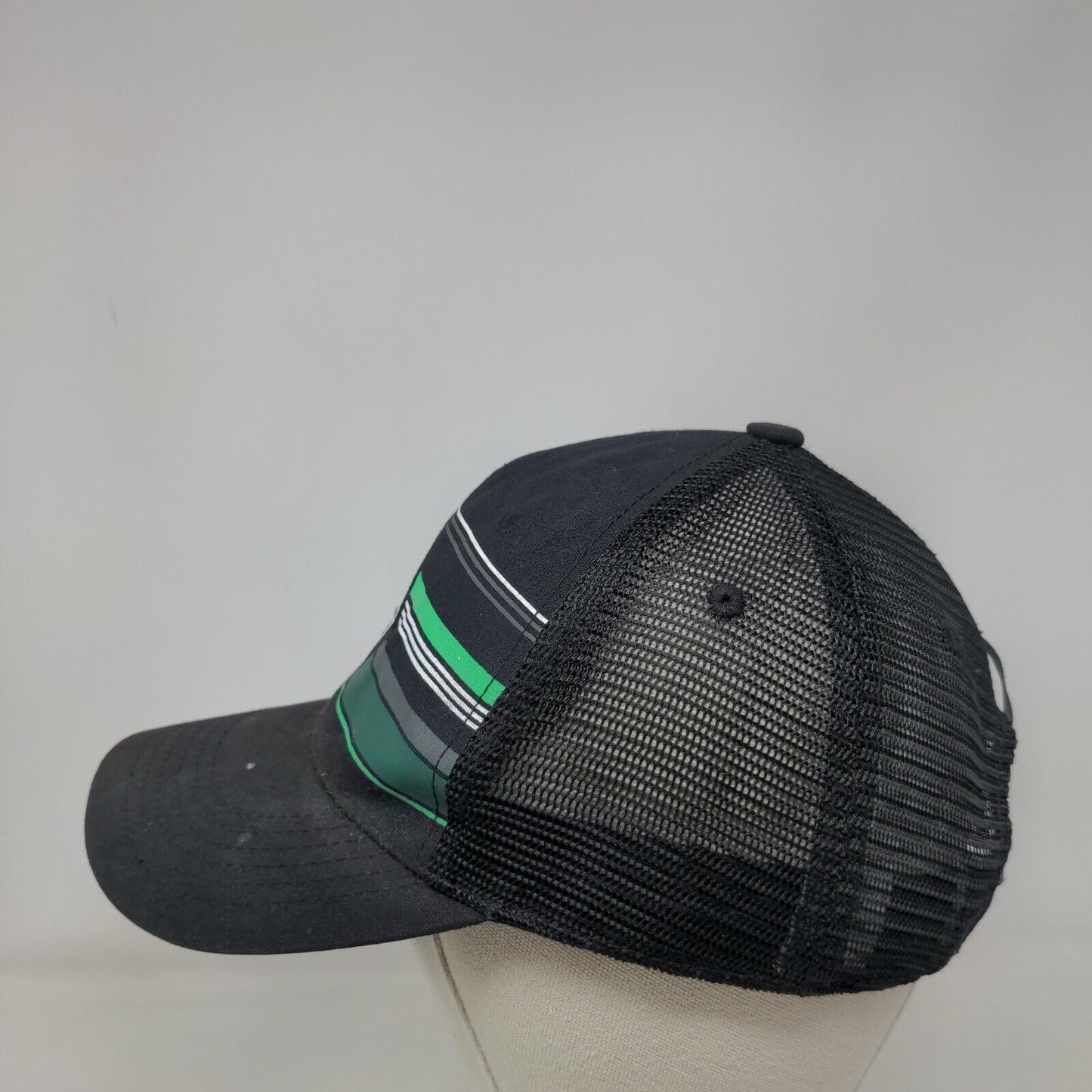Black Clover Est. 2008 Branson Hills Golf Club Trucker Hat Black OS Mesh Back
