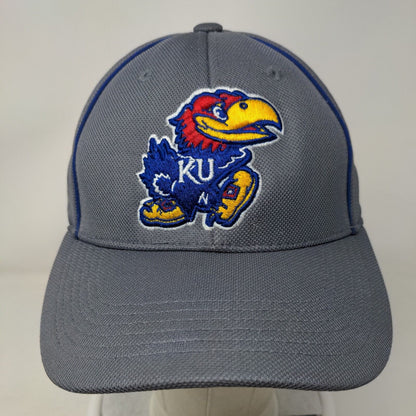 Top of the World Kansas Jayhawks Fitted Hat OSFA Embroidered Logo NCAA
