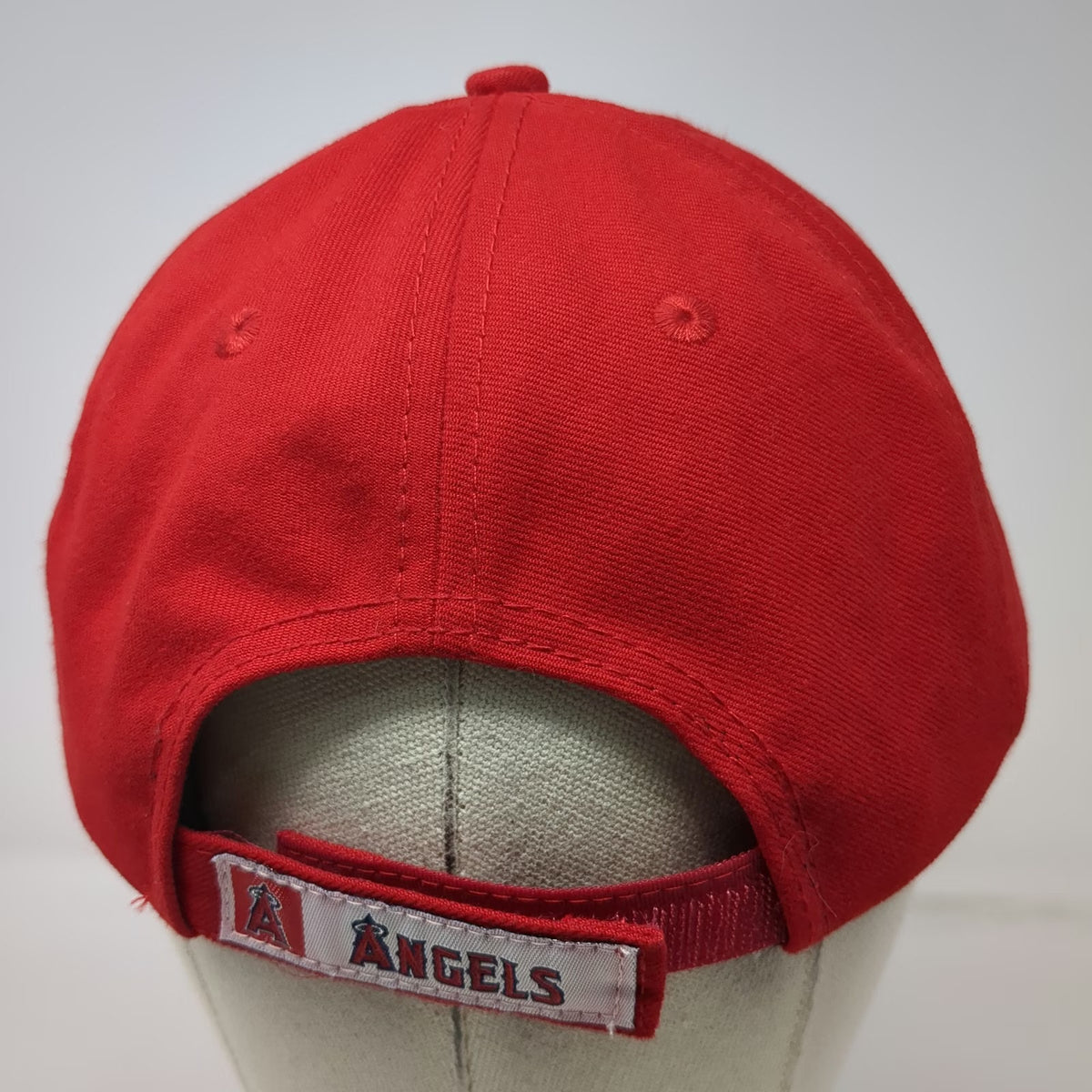 New Era MLB Los Angeles Angels Baseball Cap Red One Size Rhinestone Strapback