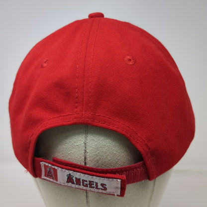 New Era MLB Los Angeles Angels Baseball Cap Red One Size Rhinestone Strapback