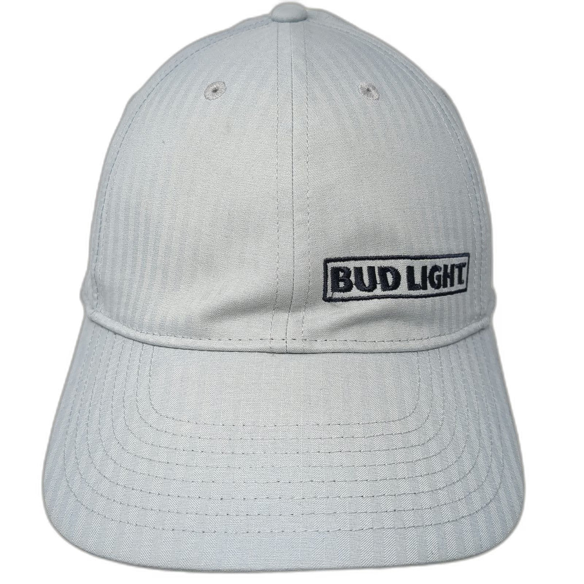 Nike Baseball Cap Gray OS Bud Light Logo Slideback Dri-FIT Legacy 91 Hat