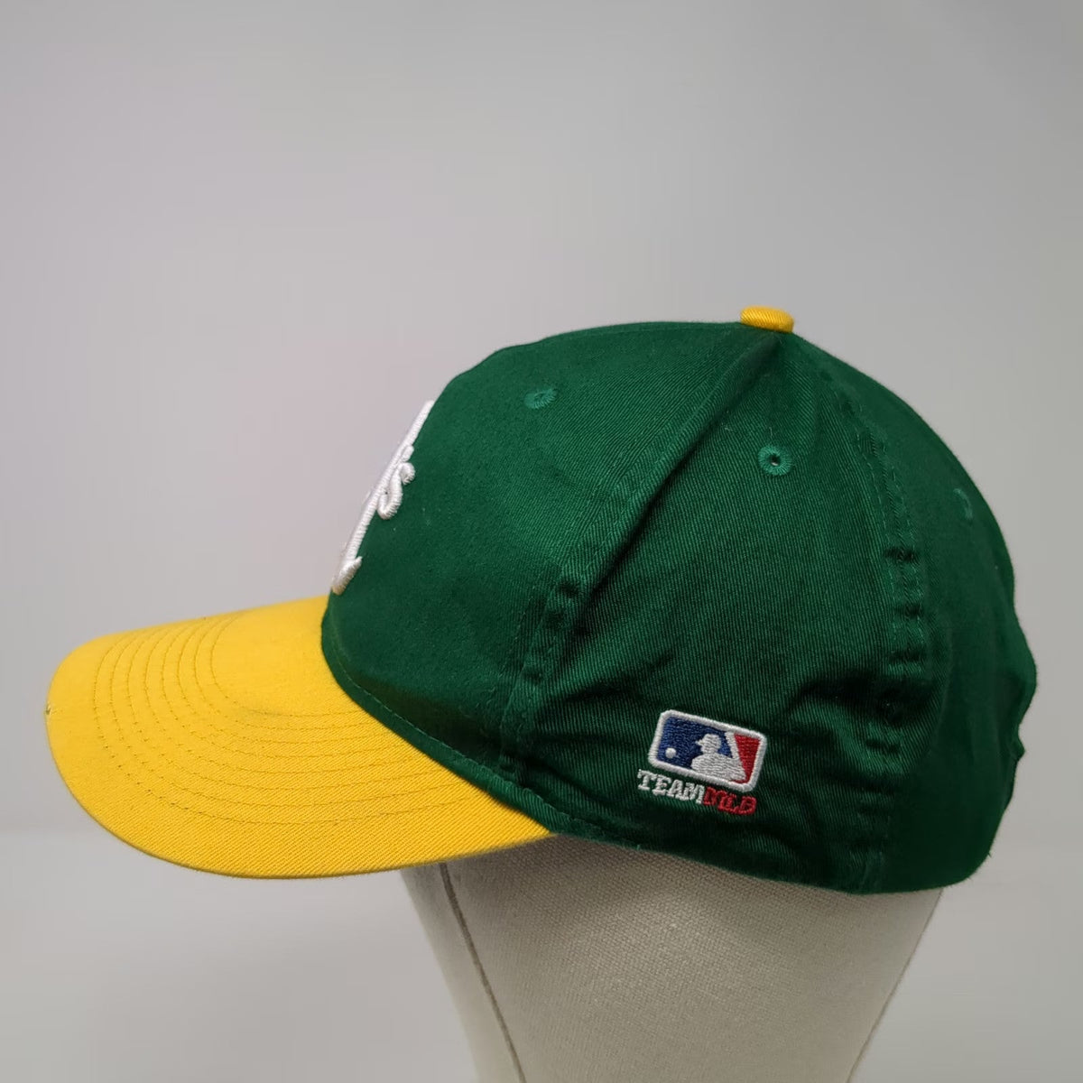 Oakland Athletics MLB OC Sports Baseball Cap Green Yellow One Size A's Logo Hat