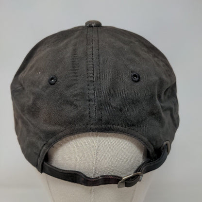Yupoong Slideback Hat Black One Size Adjustable Embroidered The Classics 6 Panel