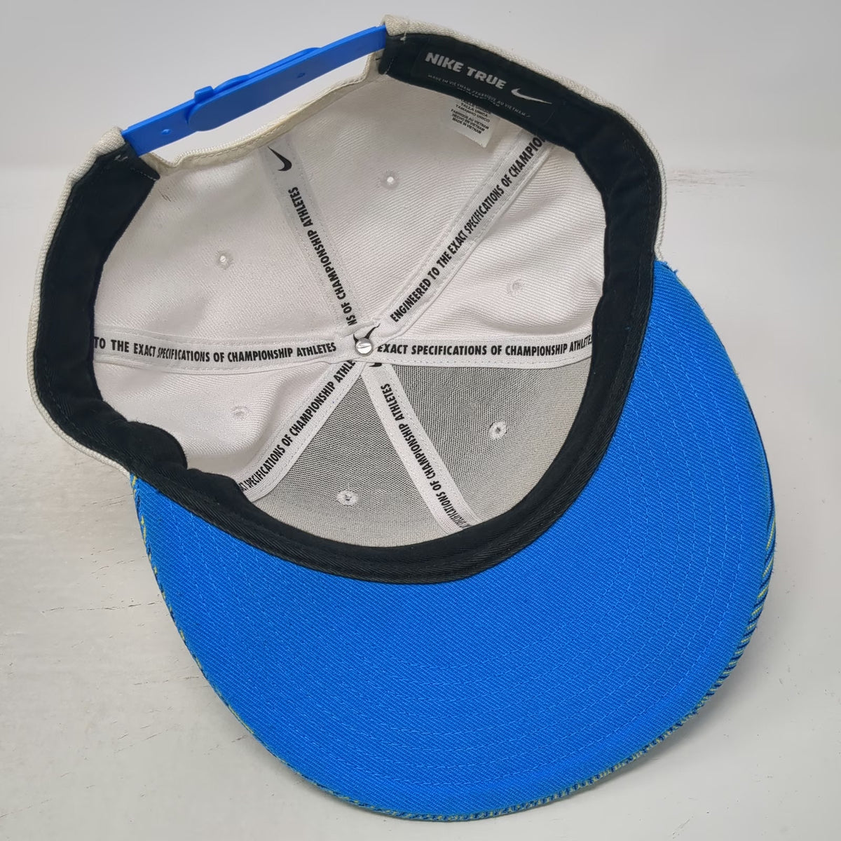 Nike KD Kevin Durant Digital Print Snapback Hat Blue White One Size Basketball