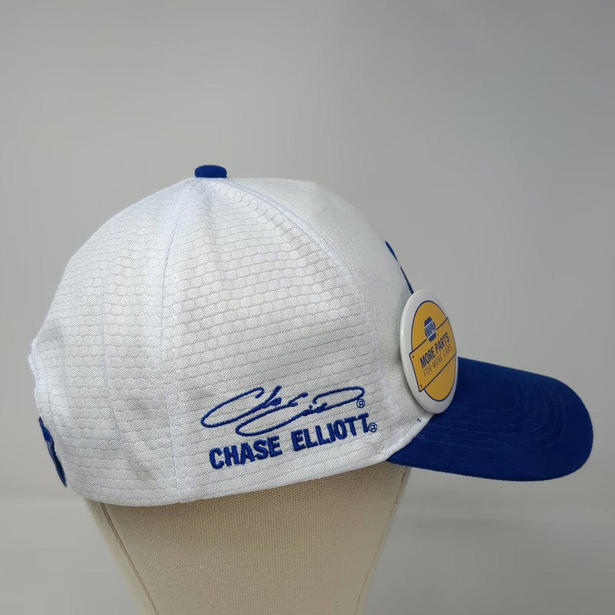 Chase Elliott NAPA Racing 9 Baseball Cap White Blue One Size Racing Driver Hat