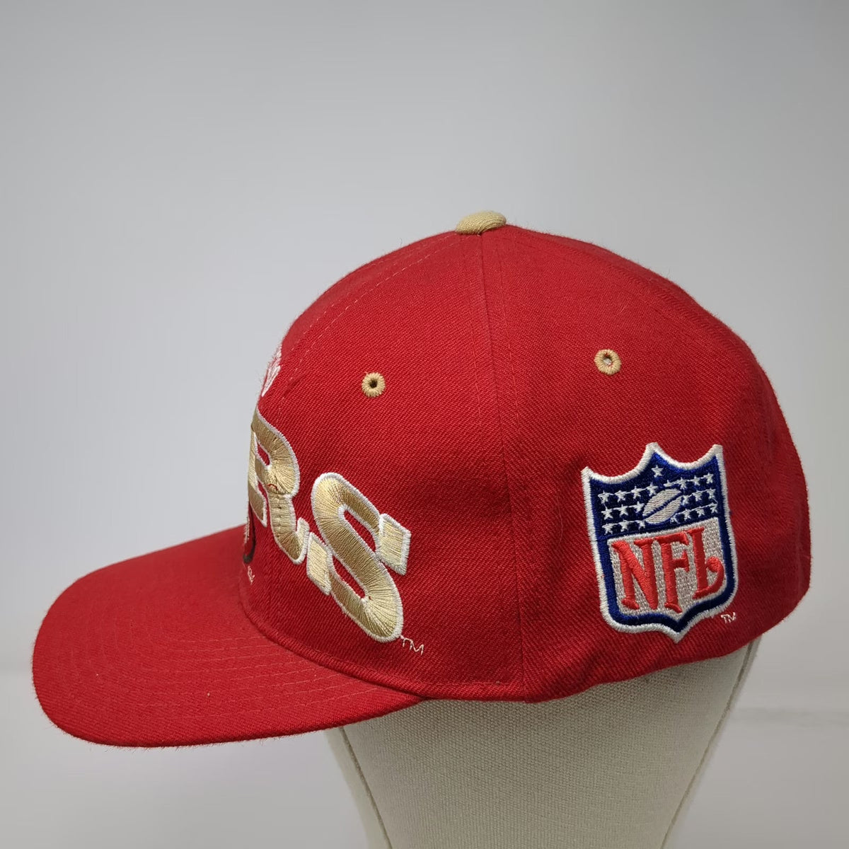 San Francisco 49ers NFL Starter Trucker Hat Red Snapback Wool Pro Line Vintage