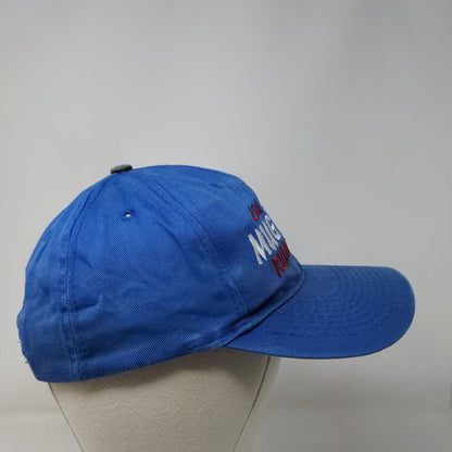 45th Annual Mug Race Rudder Club Snapback Hat Blue OSFA Embroidered Toppers