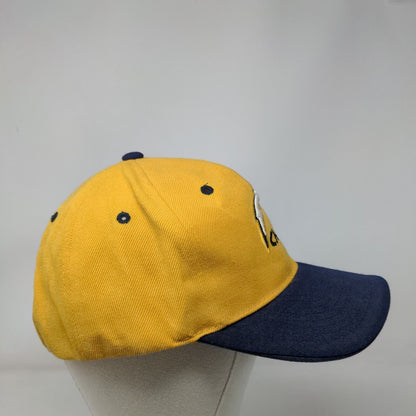 Los Angeles Chargers Strapback Hat Yellow OSFA Embroidered Logo Adjustable Wool