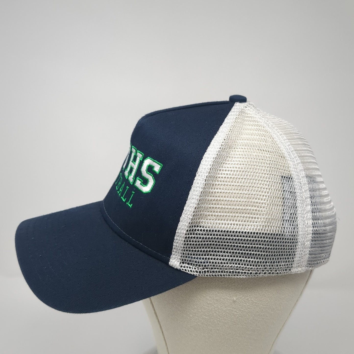 MVHS Football Trucker Hat Blue One Size Adjustable Embroidered 9Forty New Era