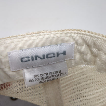 Cinch Lead Don't Follow Snapback Trucker Hat Multicolor OS Adjustable Mesh Back