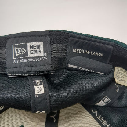 New Era Baseball Cap Green L Wagstaff Crane Service 39THIRTY Stretch Fit Hat