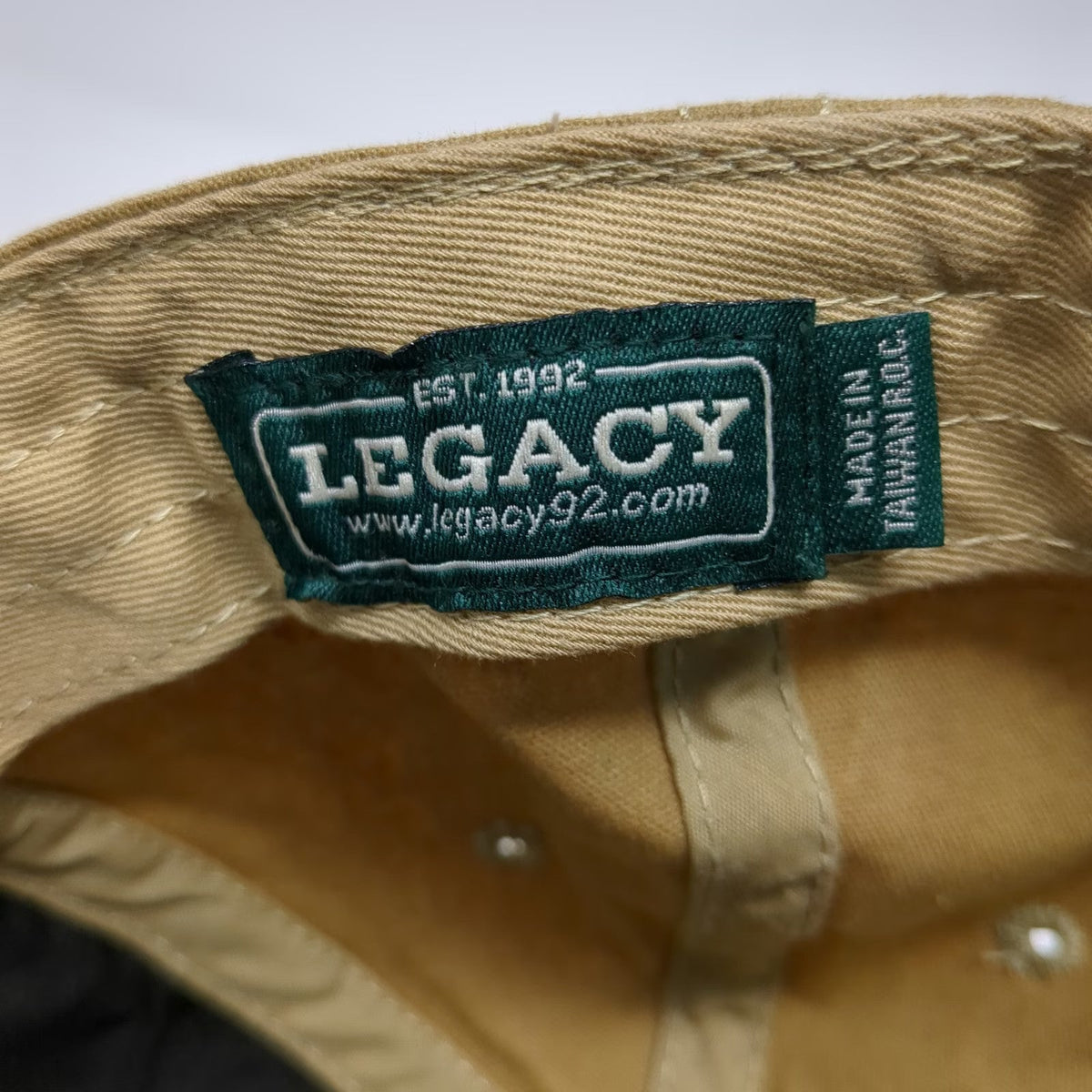 Legacy Baseball Cap Brown One Size Cotton Slideback Fiocchi Ammunition Logo Hat