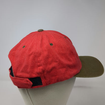SCI Stohlquist Water Ware Two Tone Baseball Cap Red Green One Size Strapback Hat