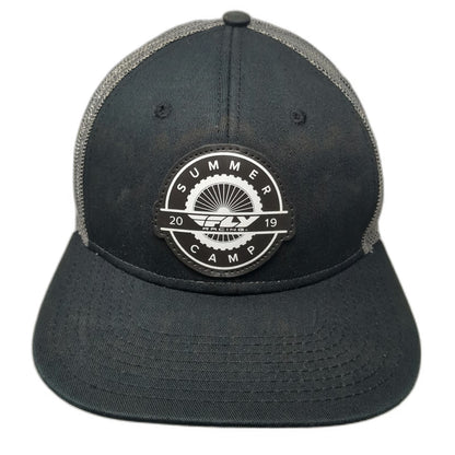 Fly Racing Summer Camp 2019 Trucker Hat Black One Size Mesh Snapback Motocross