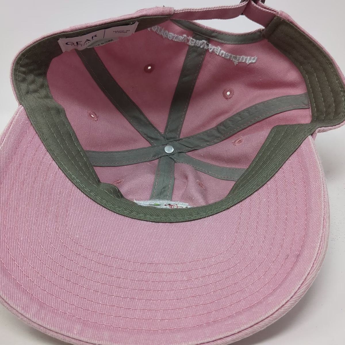 Gear For Sports Monterey Bay Aquarium Pink One Size Baseball Cap Slideback Hat