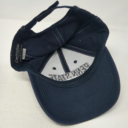 Penn State NCAA Captivating Headwear Blue One Size Baseball Cap Hat Embroidered