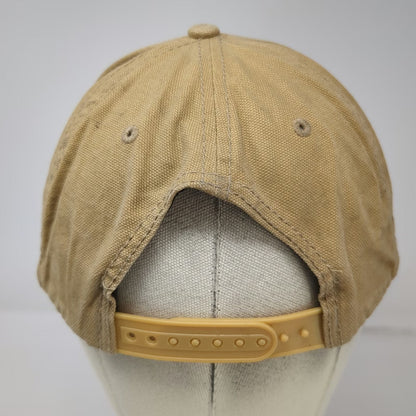 Identity Group Snapback Brown OSFM Vermeer Mountain West Patch Canvas Work Hat