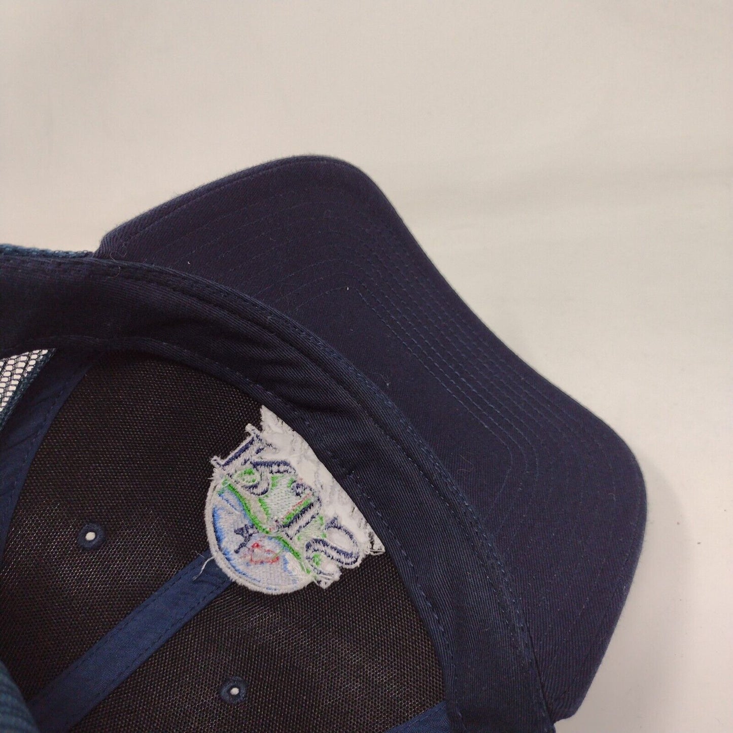 RJS Golf Classic Snapback Mesh Back Trucker Hat Blue One Size Richardson