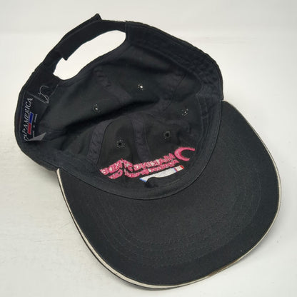 Cap America Baseball Cap Black One Size American Cancer Society Pink Ribbon Hat