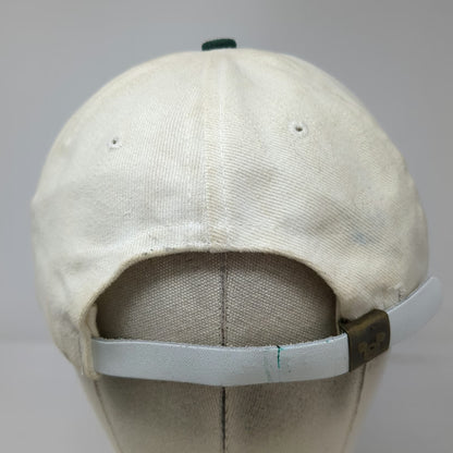 Disney Goofy's Hat Co Baseball Cap White Green Donald Duck Golfing Hat Vintage