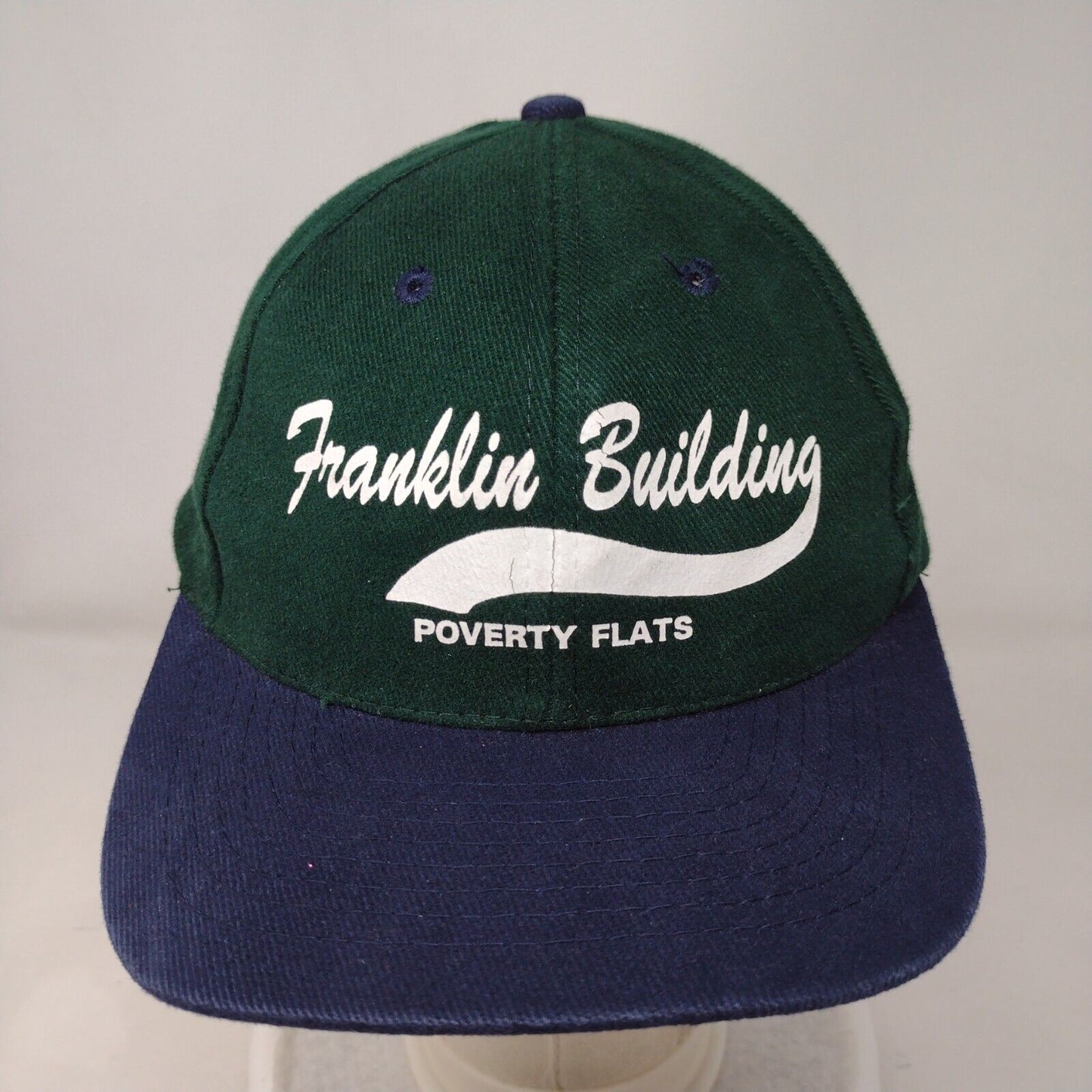 Franklin Building Poverty Flats Slideback Hat Multi OSFA Colorblock Otto