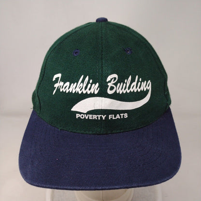 Franklin Building Poverty Flats Slideback Hat Multi OSFA Colorblock Otto