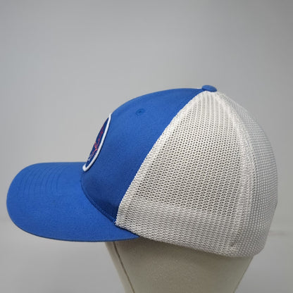 Columbia Baseball Cap Blue M PFG Performance Fishing Gear Mesh Back Fishing Hat
