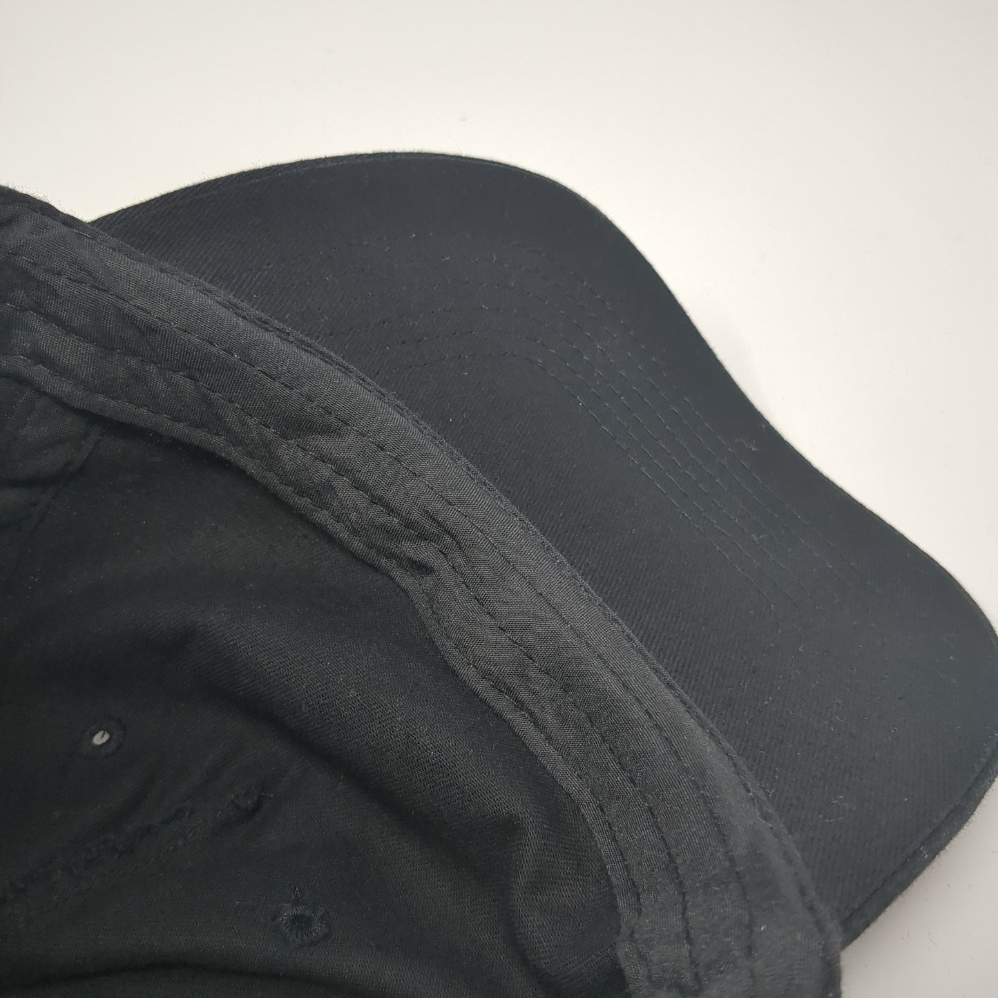 Select Strapback Hat Black One Size Adjustable Solid Outdoor Hit Wear