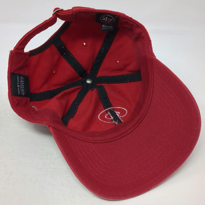 47 Brand Philadelphia Phillies MLB Red One Size Baseball Cap Rhinestone Logo Hat