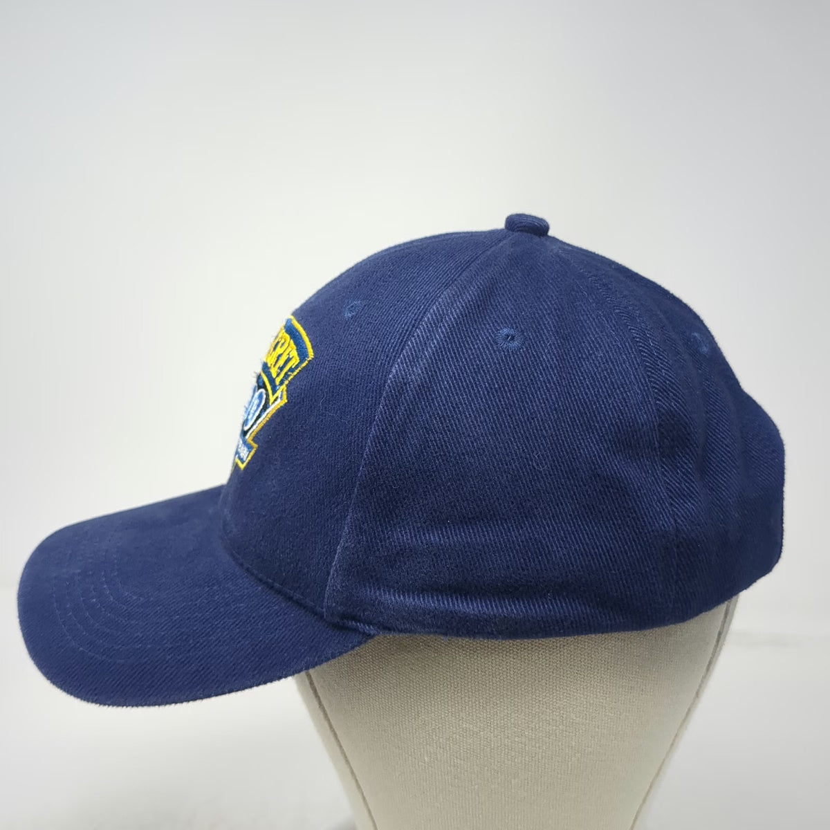 Pop-Secret 500 California Speedway Logo Hat Blue One Size Baseball Cap Strapback
