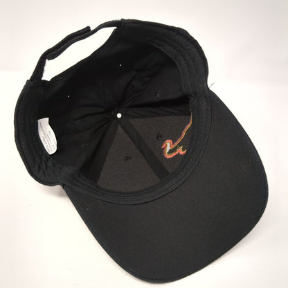 8 Seconds Canadian Whisky Strapback Hat Black One Size Embroidered