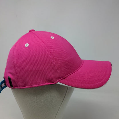 Under Armour Womens Slideback Hat Pink Size OSFM Embroidered Logo 100% Polyester