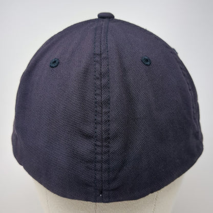TravisMathew Baseball Cap Blue XL Flexfit Golf Club American Flag Patriotic Hat