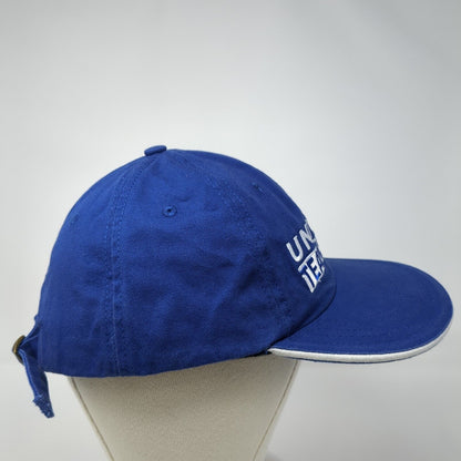United Teamsters Slideback Baseball Cap Blue OS Adjustable Embroidered UnionWear