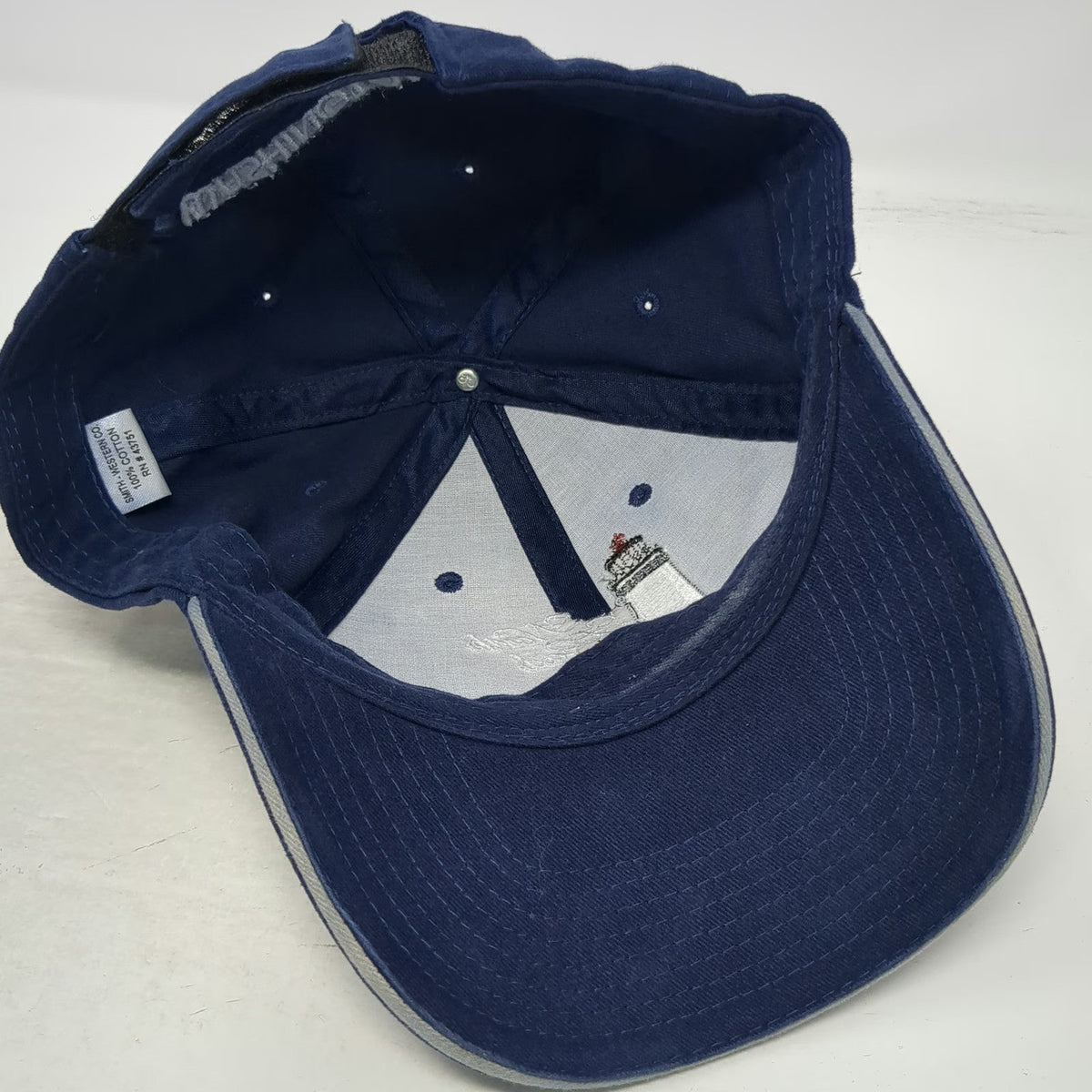 Smith-Western Co Blue Baseball Cap One Size North Head Lighthouse Washington Hat