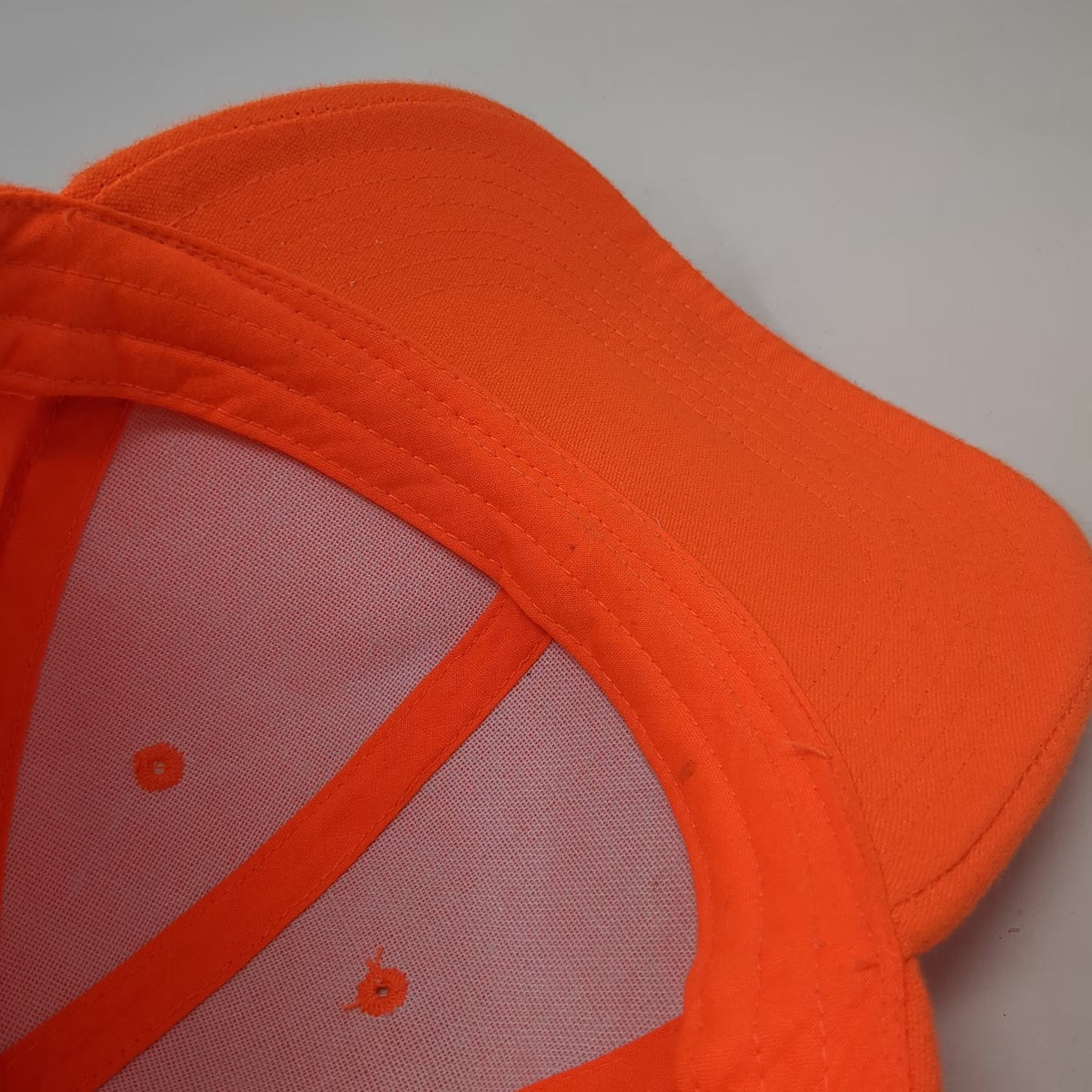 Cabela's Baseball Cap Orange One Size Strapback Adjustable Blaze Hunting Hat